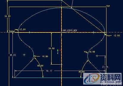用ProE设计抽油机部件,如图,绘制,直径,选择,第6张