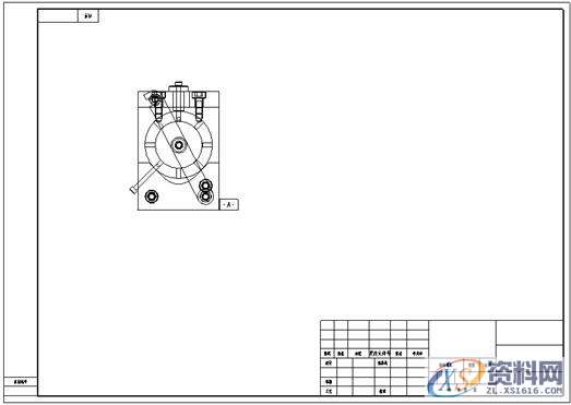 ProE工程图教程-工程图案例,剖视图,视图,如图,主视图,mso,第4张