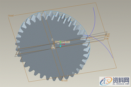 ProE产品设计－齿轮ProE参数化建模,单击,对话框,下图,第55张