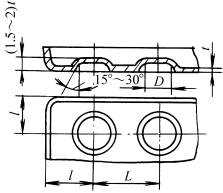 冷冲压件结构设计:加强窝的间距及距边缘的距离（图文教程） ...,冷冲压件结构设计:加强窝的间距及距边缘的距离,冲压件,结构设计,间距,5159131811152213,1826162434203144,第1张