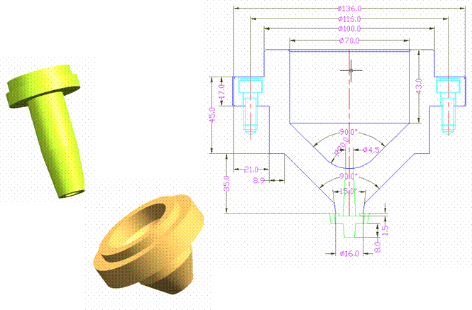 浇注系统（图文教程）,浇注系统,浇口,流道,型腔,产品,第8张