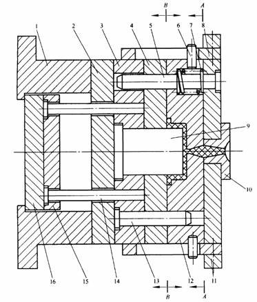 塑料模具设计教程_4-2注射模具的典型结构（图文教程）,塑料模具设计教程_4-2注射模具的典型结构,塑料模具,模具,第1张