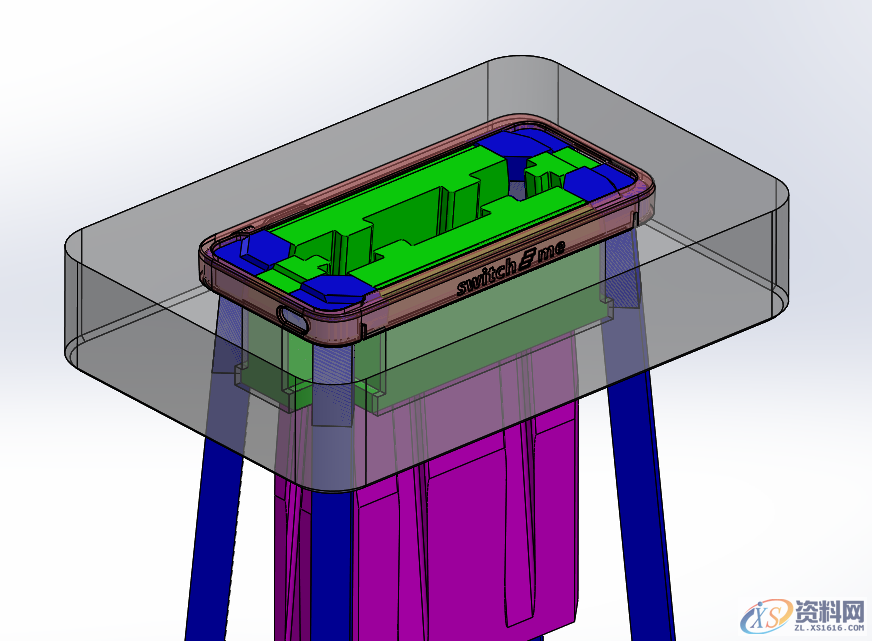塑胶模具设计——内侧环形倒扣的脱模方法今天为大家推荐一套具有代表性的塑胶模具结构：内侧环形倒扣脱模结构。,脱模,结构,第8张