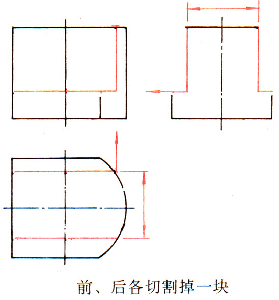 镶块的组合体视图绘图步骤（图文教程）,复件 z05-10.jpg (49079 bytes),组合体,视图,绘图,步骤,第3张