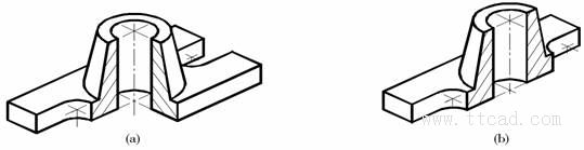 机械制图教程-(4.7)轴测图的剖视画法（图文教程）,机械制图教程-(4.7)轴测图的剖视画法,教程,画法,制图,第1张