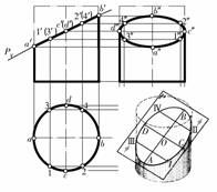 机械制图教程-(3.1)平面与立体相交（图文教程）,机械制图教程-(3.1)平面与立体相交,教程,制图,相交,立体,平面,第10张
