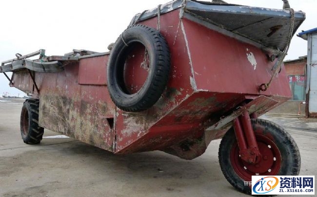 渔夫竟然自己发明了海陆两栖三轮摩托车,小学文化渔民发明海陆两栖三轮摩托车,两栖,三轮,第2张