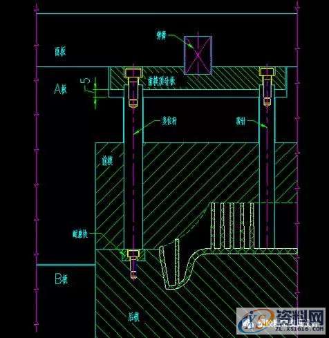 UG塑胶模具设计之其它顶出方式-前模顶出、油缸顶出、延迟顶出，你会哪个 ...,油缸,模具设计,塑胶,第1张