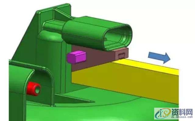 经典塑胶模具结构设计之滑块里面出滑块,结构设计,经典,第3张