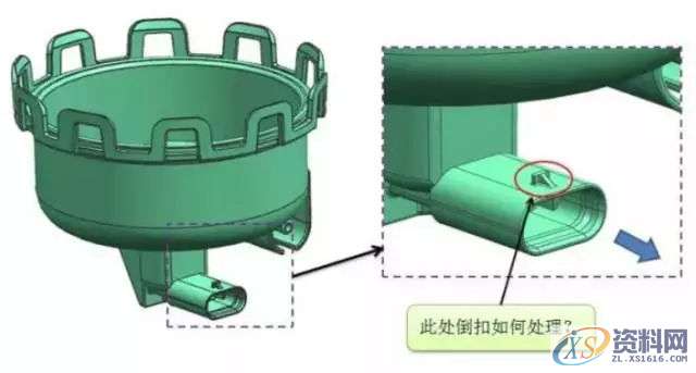 经典塑胶模具结构设计之滑块里面出滑块,结构设计,经典,第1张