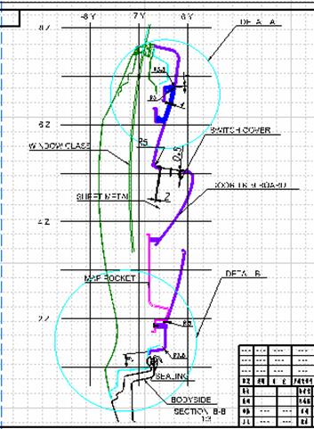 汽车公司汽车门护板饰件设计指南（图文教程）,汽车公司汽车门护板饰件设计指南,图文,第13张