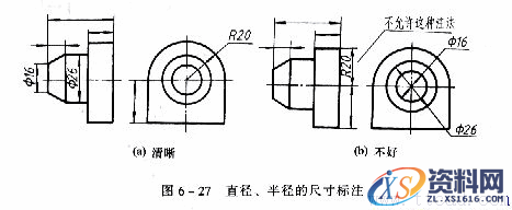机械制图教程—6-4组合体的尺寸注法（图文教程）,机械制图教程—6-4组合体的尺寸注法,尺寸,基准,如图,标注,第8张