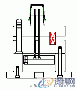 塑胶模具设计－單頂針板組合二次頂出機構,模具设计,塑胶,第4张