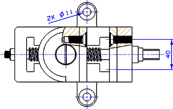 UG模具设计－UG的虎钳装配、爆炸图与工程图生成,模具设计,装配,生成,第91张