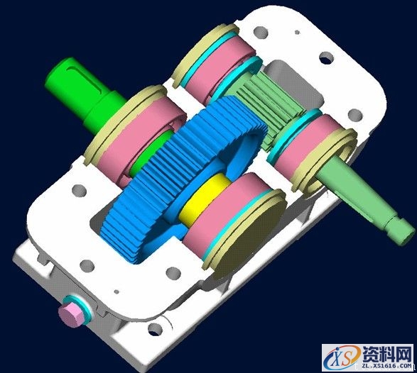 减速器装配图的画法（图文教程）,减速器装配图的画法,装配图,画法,教程,第4张