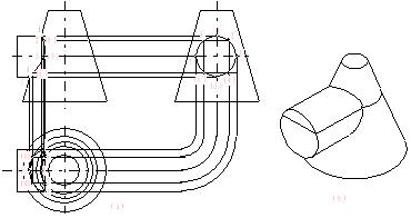 机械制图（四）立体的三视图（图文教程）,机械制图（四）立体的三视图,投影,圆柱,轴线,圆锥,平面,第16张