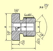 机械零件图制图技巧－零件图识图技巧（图文教程）,机械零件图制图技巧－零件图识图技巧,公差,零件,粗糙度,偏差,第14张