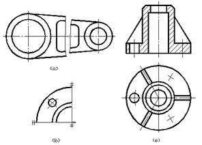 七、机件表达方法|AutoCAD机械制图教程（图文教程）,七、机件表达方法|AutoCAD机械制图教程,剖视图,视图,画法,机件,第15张