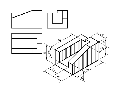 三、点,直线,平面的投影|AutoCAD机械制图教程（图文教程）,三、点,直线,平面的投影|AutoCAD机械制图教程,教程,制图,直线,投影,第11张