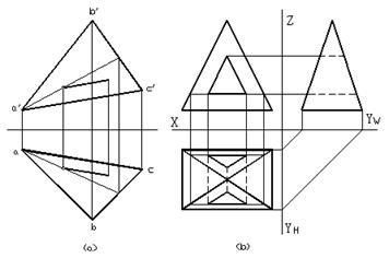 三、点,直线,平面的投影|AutoCAD机械制图教程（图文教程）,三、点,直线,平面的投影|AutoCAD机械制图教程,教程,制图,直线,投影,第25张