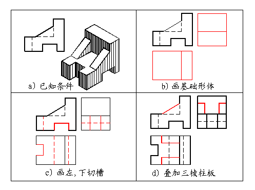 三、点,直线,平面的投影|AutoCAD机械制图教程（图文教程）,三、点,直线,平面的投影|AutoCAD机械制图教程,教程,制图,直线,投影,第10张