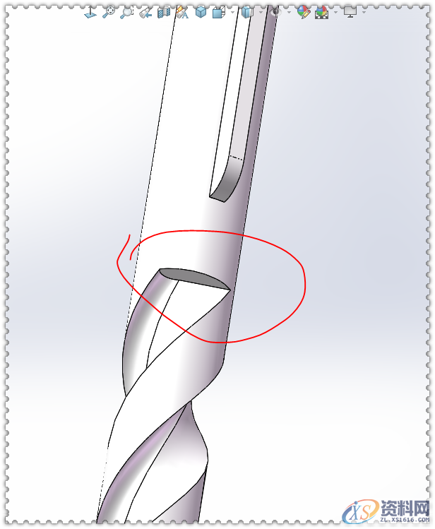 用SolidWorks画一个钻头，新手学起来,SolidWorks,一个,第13张