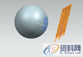 UG模具设计教你在UG曲面上如何创建文字主要操作步骤如下：,如何在UG曲面上创建文字,模具设计,面上,步骤,创建,第6张