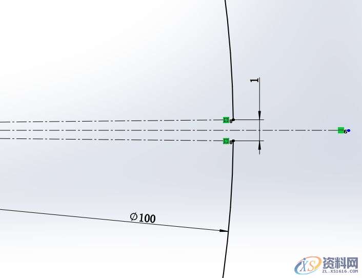 SolidWorks软件设计培训课程之钣金工具画圆管并将其展开,用SolidWorks钣金工具画圆管并将其展开,设计培训,基准,培训,第4张