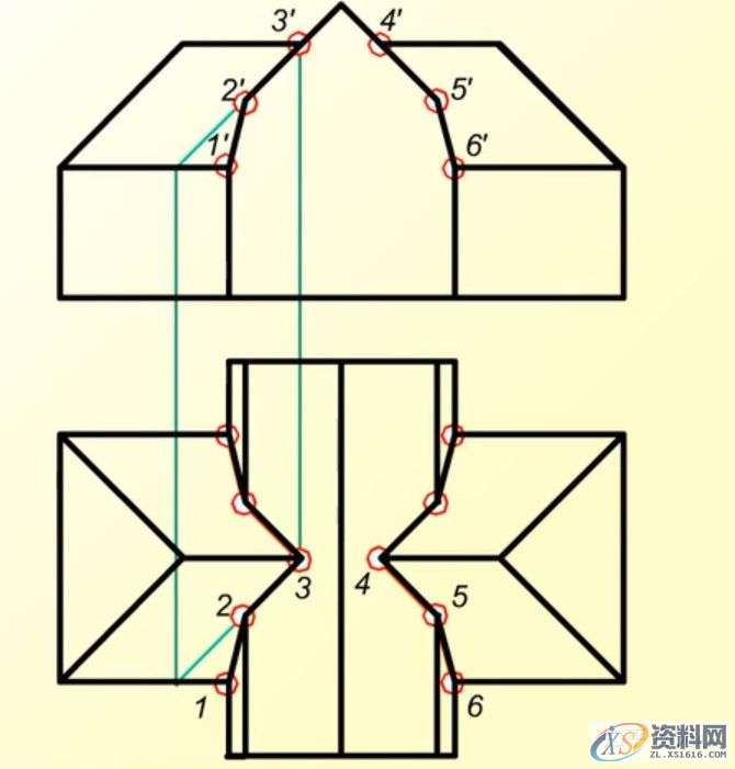 机械设计：机械制图CAD，相贯线,制图,设计,CAD,第17张