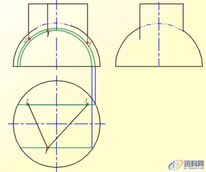 机械设计：机械制图CAD，相贯线,制图,设计,CAD,第25张