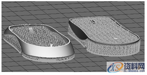 塑胶模具设计：逆向工程在鼠标外壳快速设计与制造中的应用 ...,图4 快速成型仿真过程,模具设计,塑胶,第7张