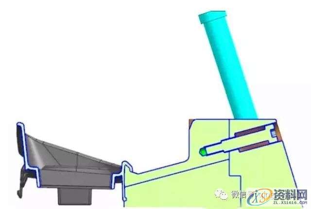 UG塑胶模具设计：滑块上面做斜顶结构样式说明,模具设计,样式,塑胶,结构,第6张