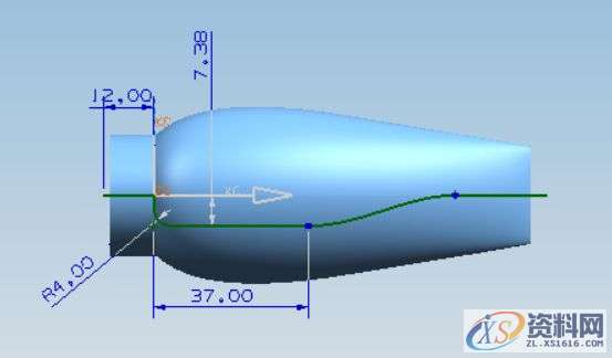 UG模具设计：用UG软件来绘制飞机模型,模具设计,绘制,软件,第6张