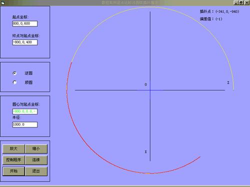 数控机床操作教程-(4)轮廓控制原理实验（图文教程）,数控机床操作教程-(4)轮廓控制原理实验,圆弧,偏差,第16张