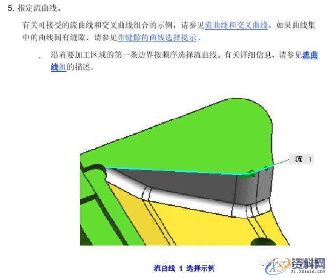 UG数控编程加工参数详解之流线驱动,数控,参数,第6张