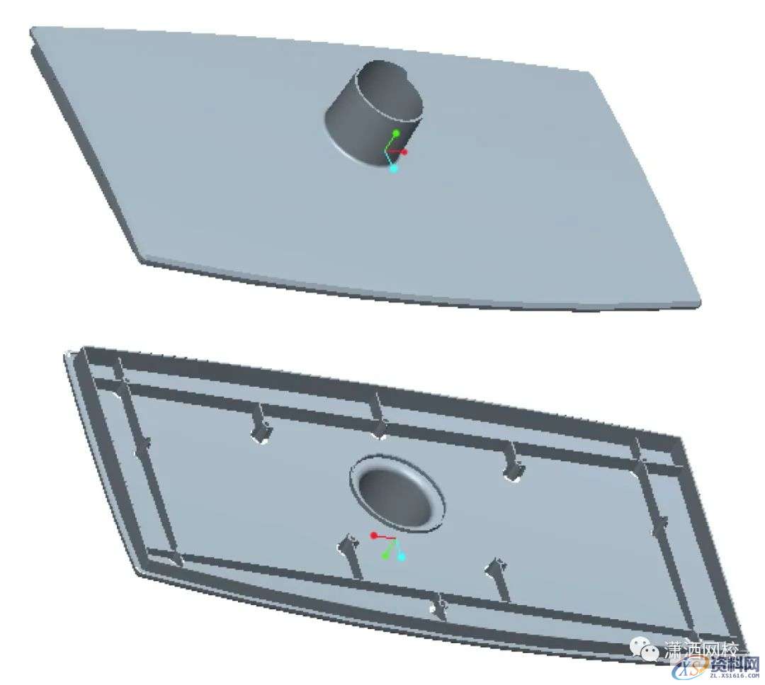 塑胶模具设计:倒装模显示器底座的细水口设计总结，满满干货！ ...,水口,模具设计,第1张