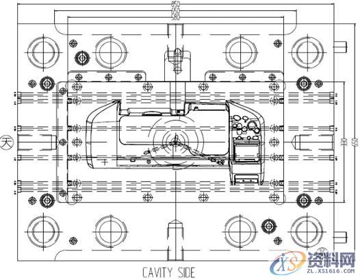 塑胶精密模的设计，进口传真机面壳注塑设计案例分享,设计,注塑,塑胶,第4张
