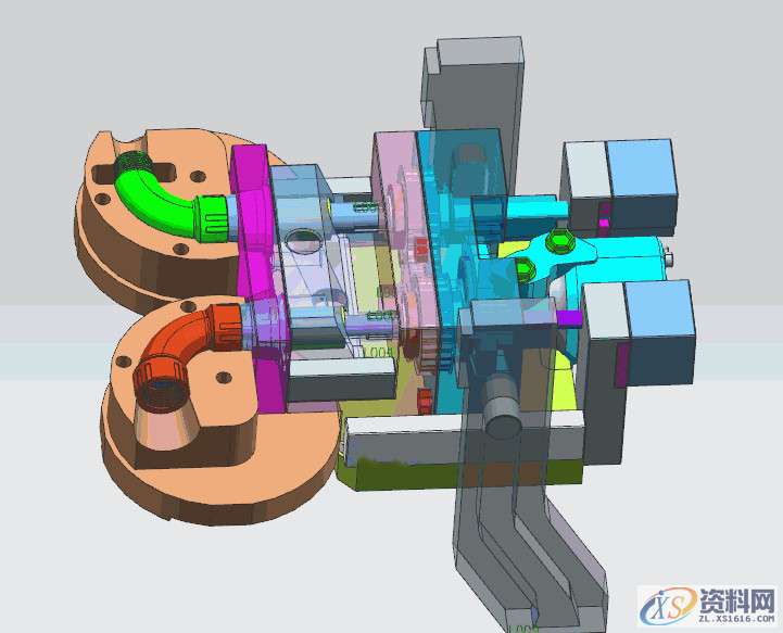 高难度模具结构图集，你不能不看的工艺技术,模具,第12张