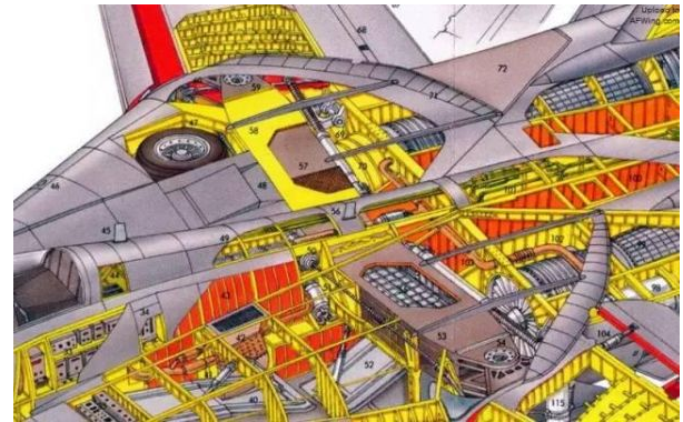 电子束焊接F-14战斗机（图文教程）,电子束焊接F-14战斗机,结构,第1张