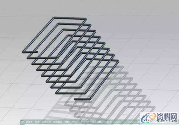 UG 软件绘制方形弹簧的技巧,绘制,技巧,软件,第1张