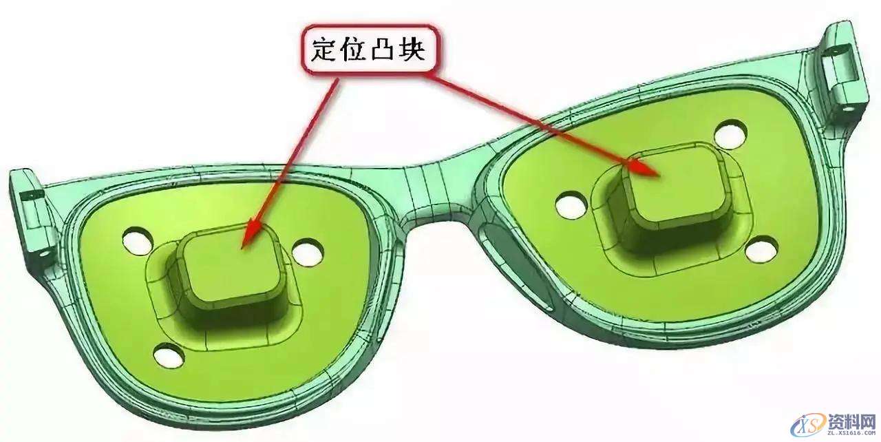 难住大神的眼镜框模具设计，镜片内槽的脱模方法,脱模,大神,第6张