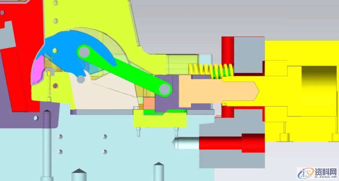 能轻松搞定这些模具结构的，绝对是大师级别的！,精雕,模具设计,模具,第32张