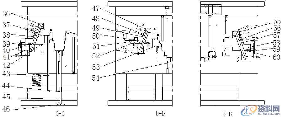 汽车模具设计：汽车前大灯灯壳注塑模如何设计？,塑件,模具,设计,分型,第10张