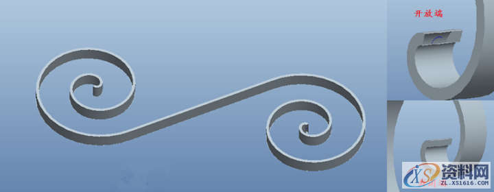 Proe/Creo曲面设计——创建扫描曲面,曲线,坐标系,创建,选择,第1张