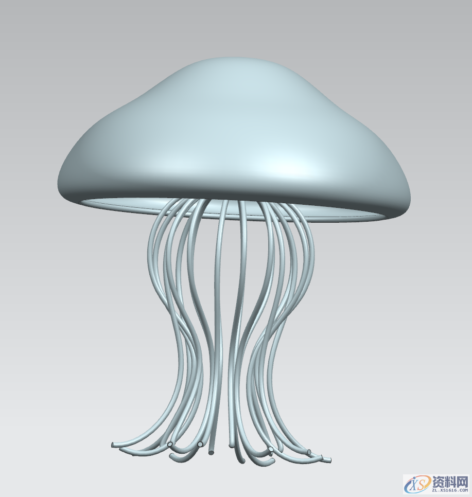 UG三维建模之水母小夜灯方案,草图,设计培训,绘制,培训,第15张