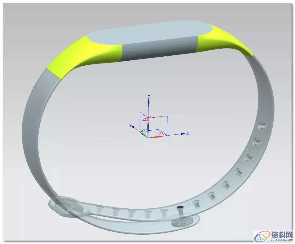用UG软件设计如何建模造型一个小米手环,造型,建模,第10张