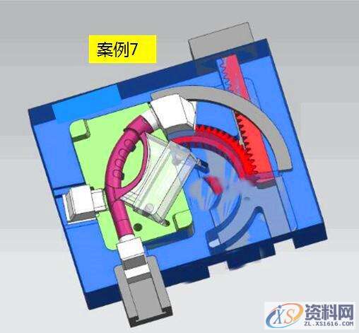 塑胶模具设计的9种弧形抽芯设计样式与注意事项,模具设计,样式,塑胶,第11张