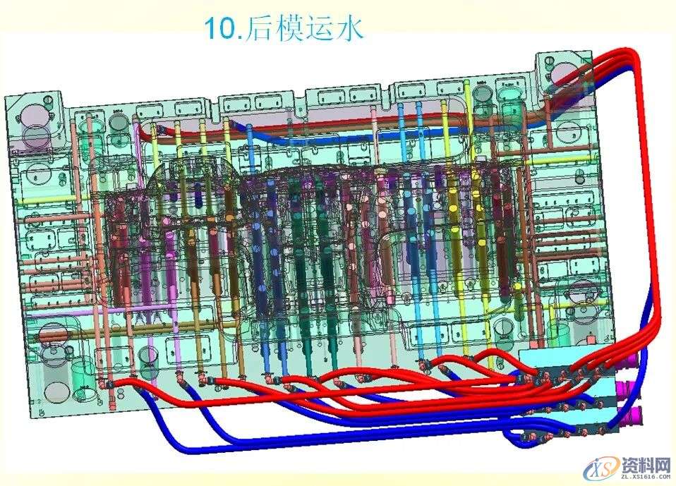 汽车模具设计之汽车仪表盘模具，又一个经典案例值得收藏,模具设计,模具,第10张