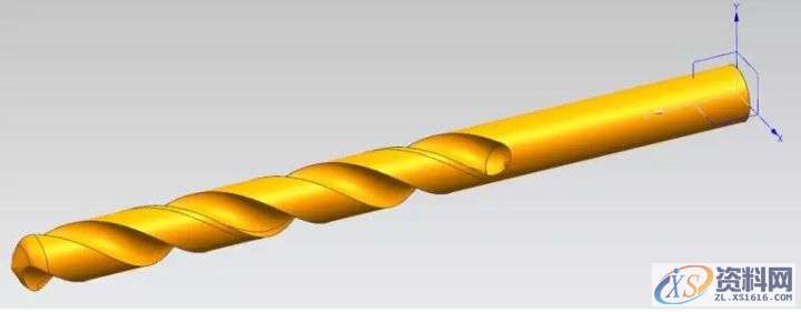 如何用UG NX来绘制一个钻头,绘制,一个,第6张