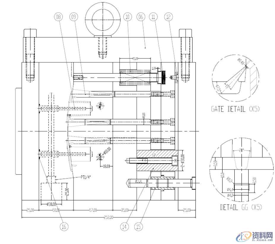 UG建模之口红外壳注塑模具设计,模具设计,建模,注塑,第7张
